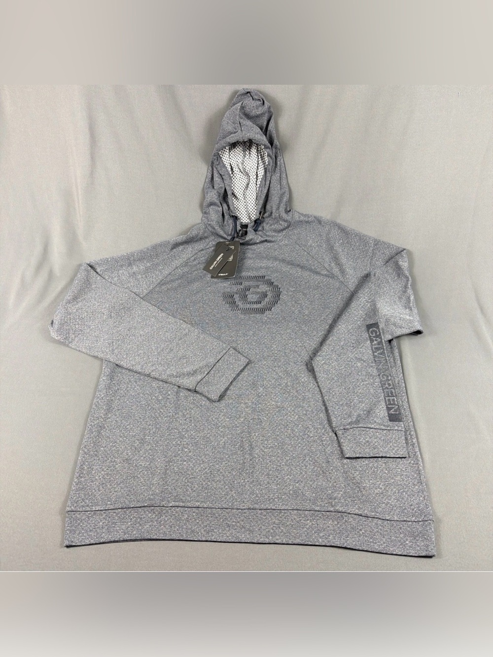 Galvin Green Golf Hoodie Desmond XXL Navy Melange Polyester NWT MSRP $149